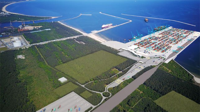 Poland Baltic container terminal