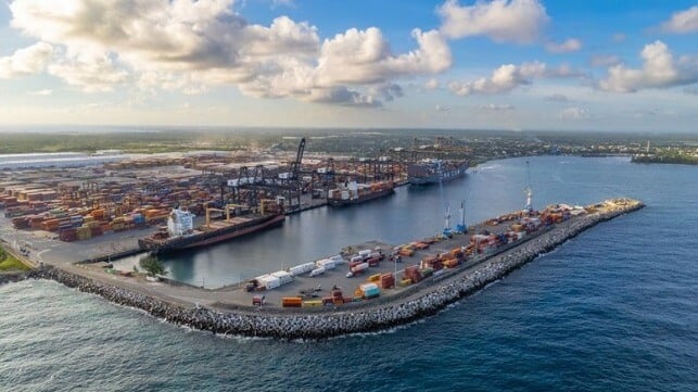 Dominican Republic container port