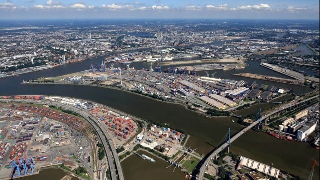 ammonia bunkering in Hamburg
