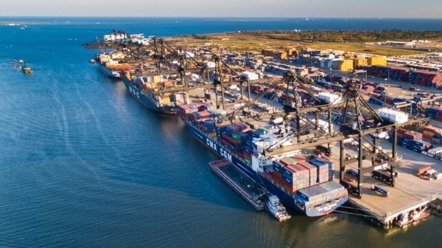 Port Houston container dwell time fee