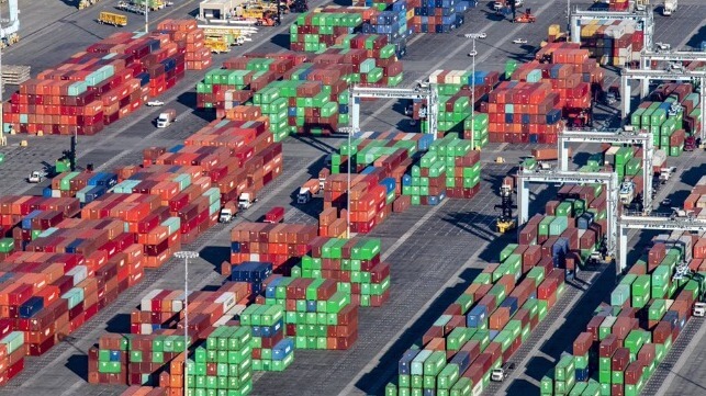 Port of LA containers