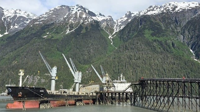 Canadian port of Stewart