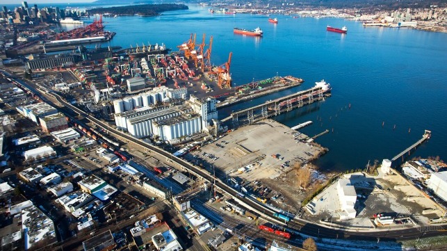 Flooding washes out rail lines into Port of Vancouver Canada