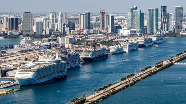 PortMiami cruise ships 