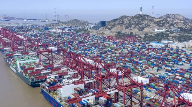container shortage empties in China 
