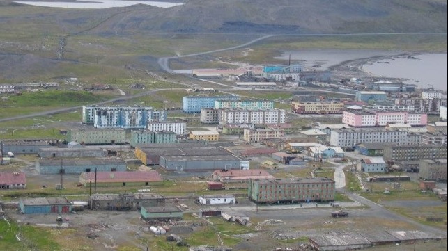 Tiksi Russia seaport