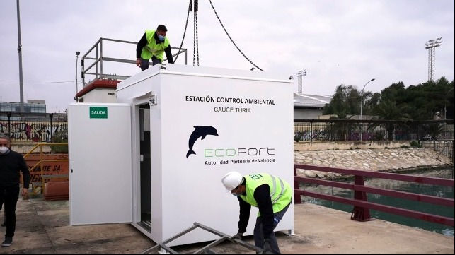 environmental monitoring and analysis in Valencia port