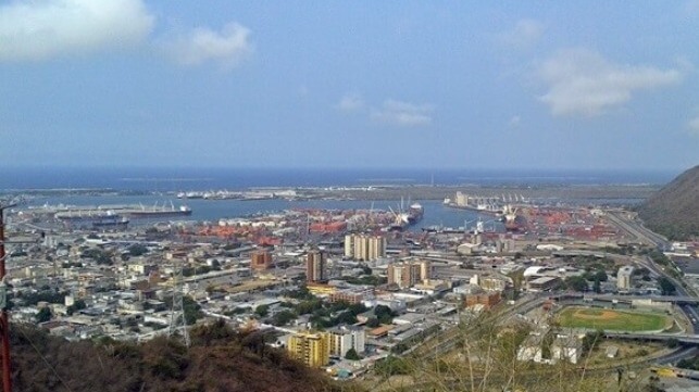 Puerto Cabello's seaport 