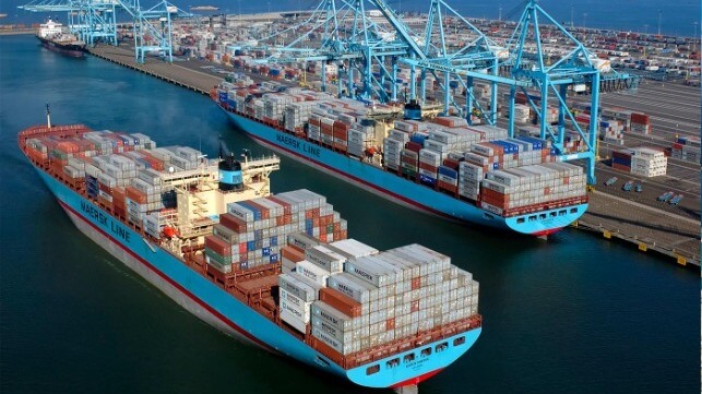 first green shipping corridor between Los Angeles and Shanghai
