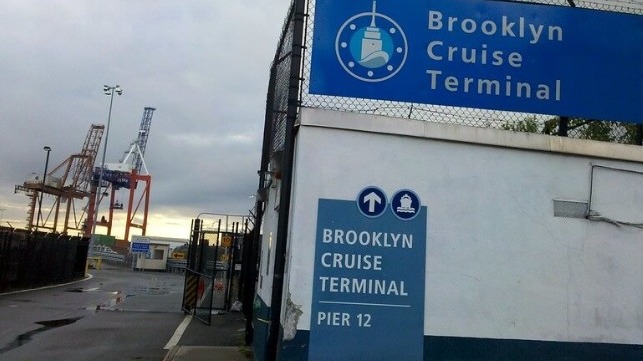 Brooklyn Cruise terminal main gate
