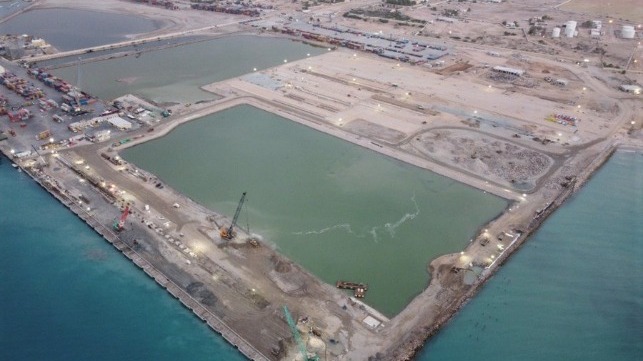 Construction at Port of Berbera (DP World)