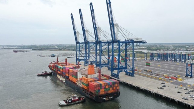 first new container terminal in the US in 12 years