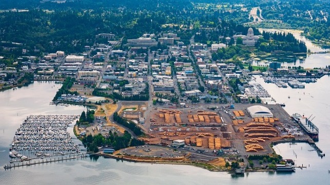aerial port of olympia