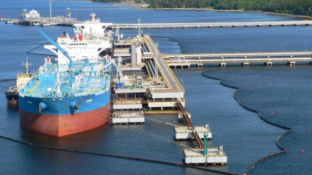Las exportaciones de petróleo rusas disminuyen a medida que el mercado de petroleros resuelve el impacto de las sanciones 1 Primorsk oil terminal
