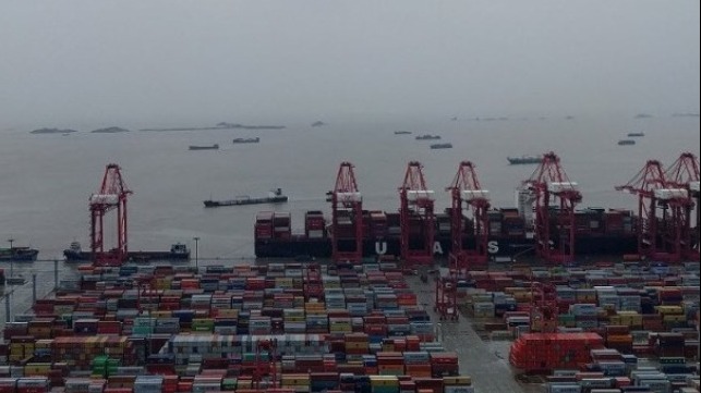 China says it will take steps to ease container shortage