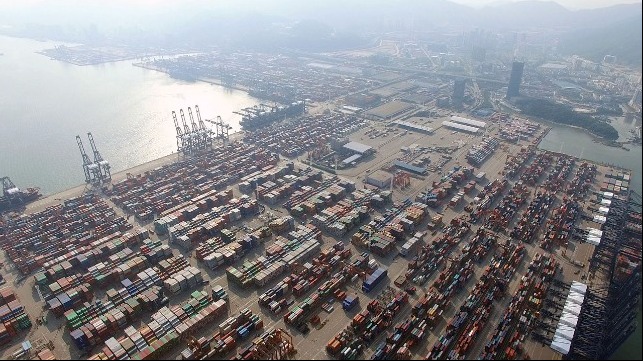 container shipping disrutpion and congestion in Yantian Chna