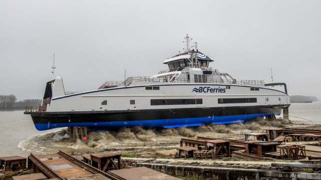 B.C. Ferries proposed electricfication of ferries supporting Canadian shipbuilding