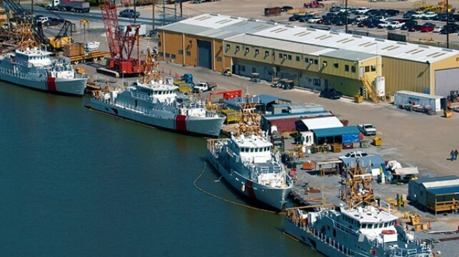 USCG cutters under construction