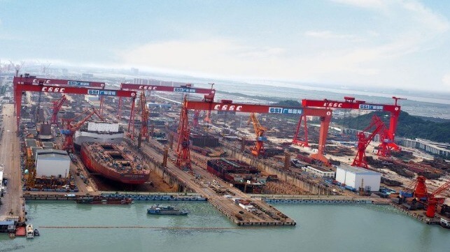 Chinese shipbuilding