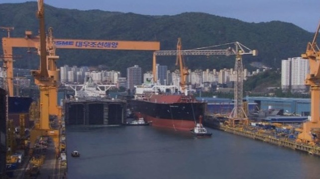 South Korean shipbuilders under pressure