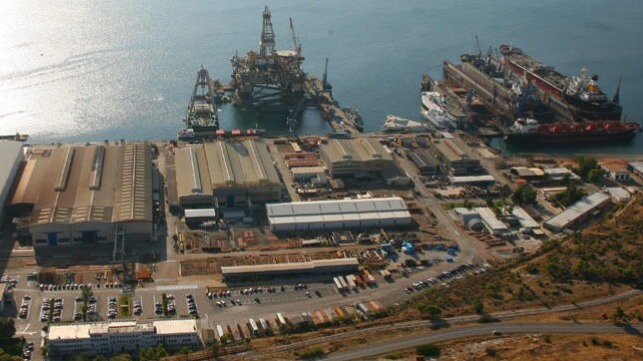 Greek shipyard
