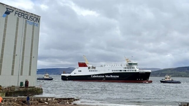 Scottish ferry Glena Rosa