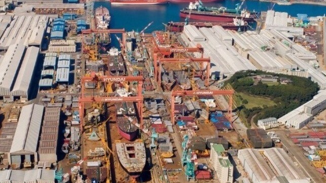 South Korean shipbuilding