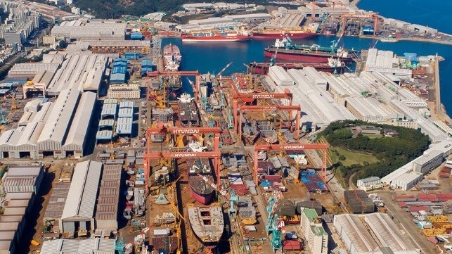 HD Hyundai shipyard