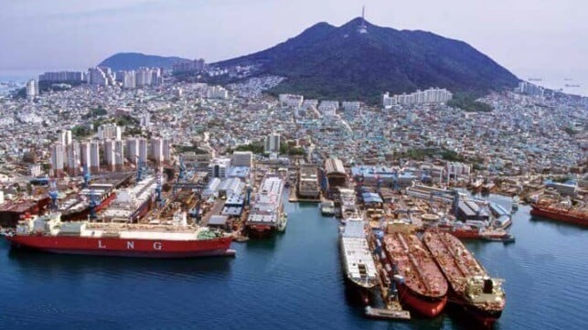 Korean shipyard