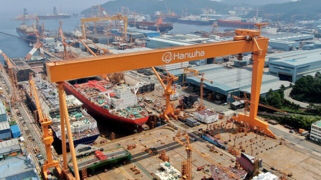 Hanwha Ocean shipbuilding