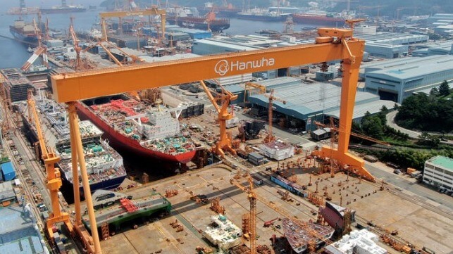Hanwha Ocean shipbuilding