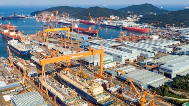 Hanwha Ocean shipbuilding