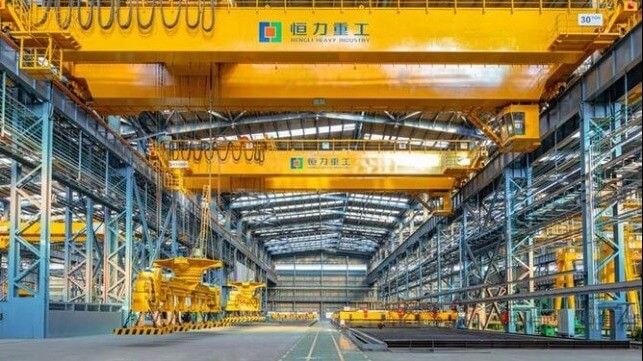 Hengli restarts STX Dalian