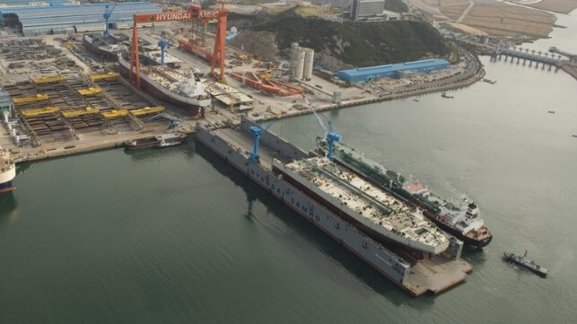 strike Hyundai shipyards 