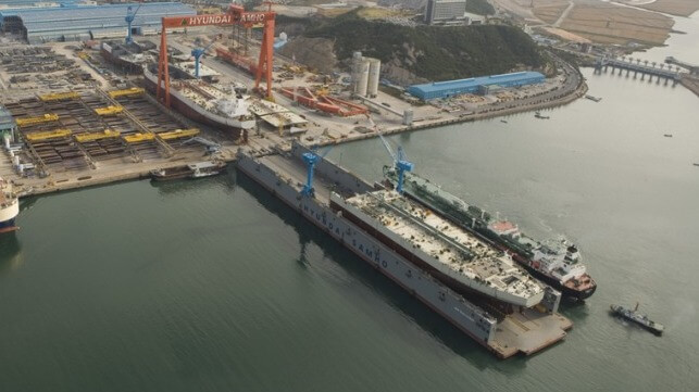 strike Hyundai shipyards