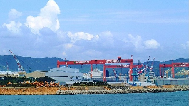 continuing delays in Korean shipbuilder merger 