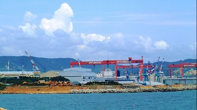 EU rejects proposed South Korean shipyard merger