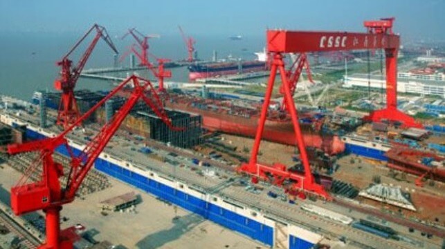 Chinese shipbuilding