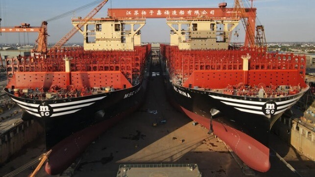 containership shipbuilding