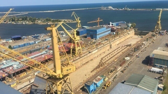 Romanian shipyard