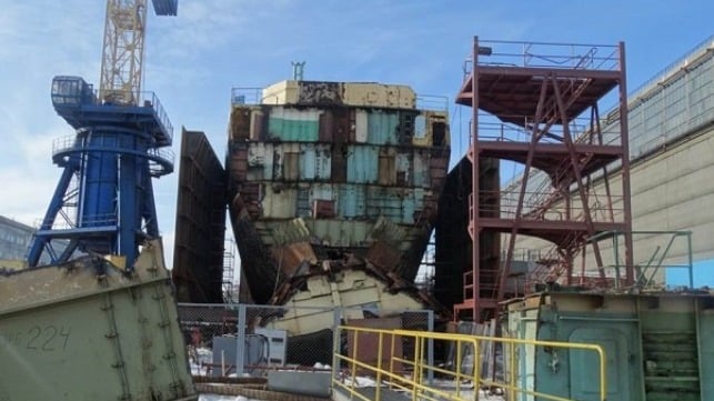 The Lepse's stern section, cut away. Credit: Nerpa Shipyard