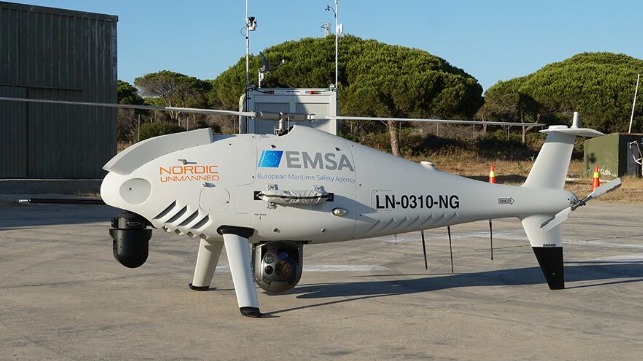 drones monitor ship's emissions in Strait of Gibraltar