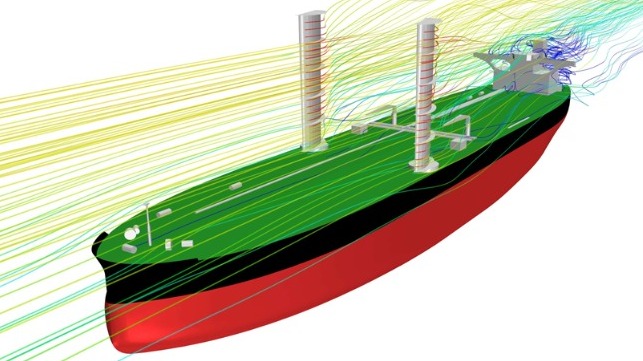 wing sail auxiliary propulsion