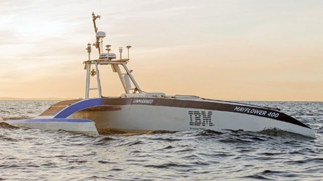Mayflower Autonomous Ship starts second Atlantic crossing attempt
