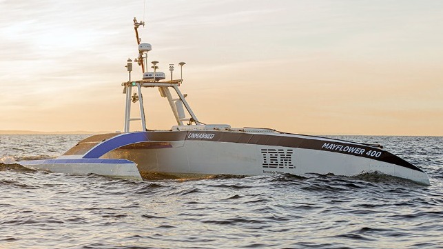 autonomous Mayflower experiences mechanical problem