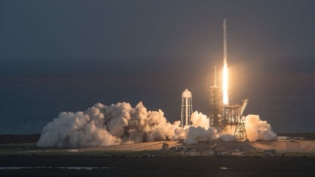 Satellite Launch: Credit SpaceX