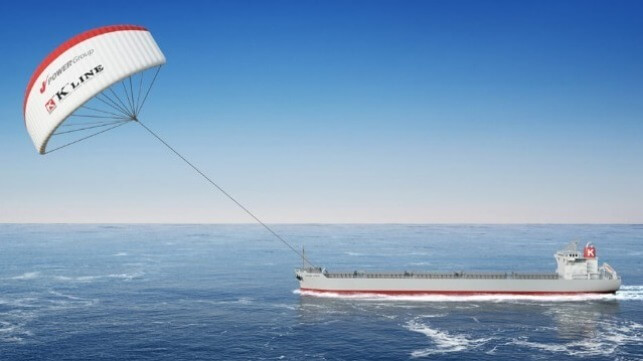 La línea “K” de Japón compra a Airseas, desarrollador del sistema de propulsión eólica Kite 1 propulsión eólica