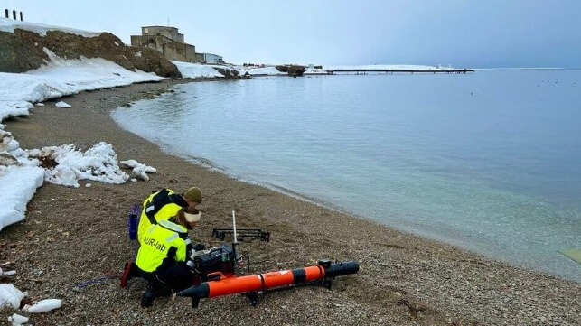 drone launch beach