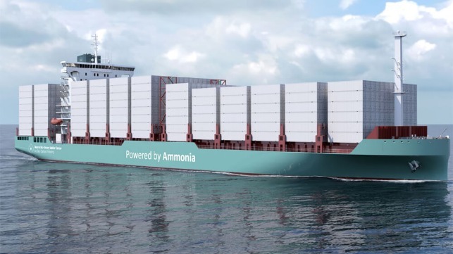ammonia fueled feeder