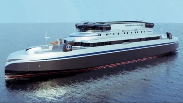 hydrogen fueled ferry